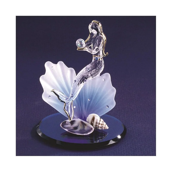 Mermaid Glass Figurine
