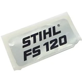 Model Plate for Stihl FS120 – 4134 967 1514