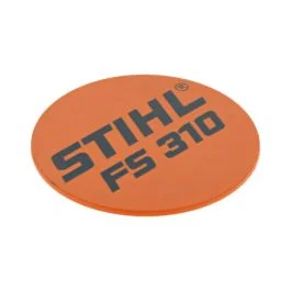 Model Plate for Stihl FS310 Clearing Saws – OEM No. 4180 967 1532