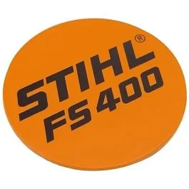 Model Plate for Stihl FS400 – 4128 967 1505