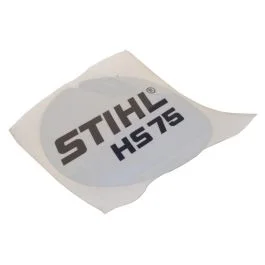 Model Plate for Stihl HS75 – 4226 967 1510