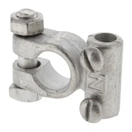 Negative Solderless Battery Terminals – drilled 8.9mm for 25mm and 40mm cable – Each – 125 5316