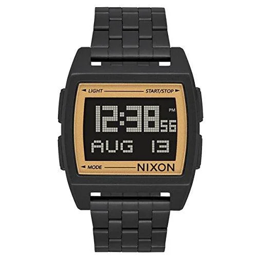 Nixon Men’s Bracelet Watch – Base Chronograph Day-Date Digital Dial Black | A11071031