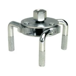 Oil Filter Claw Wrench 65-110mm Capacity 3/8″ & 1/2″Sq Drive Sealey Part No. AK643