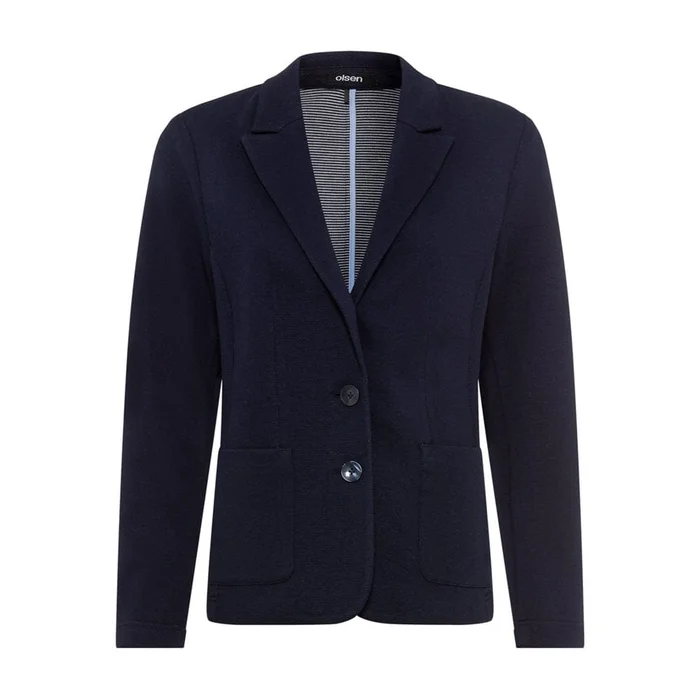 Olsen Blazer With Buttons and Collar