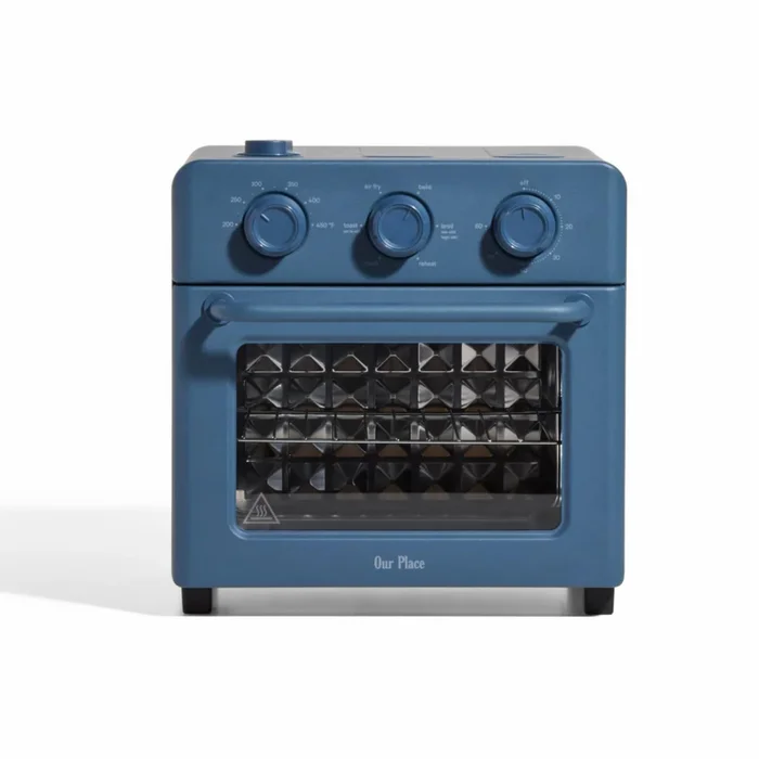 Our Place Wonder Oven, 6-in-1 Air Fryer & Toaster Oven with Steam Infusion, Blue Salt