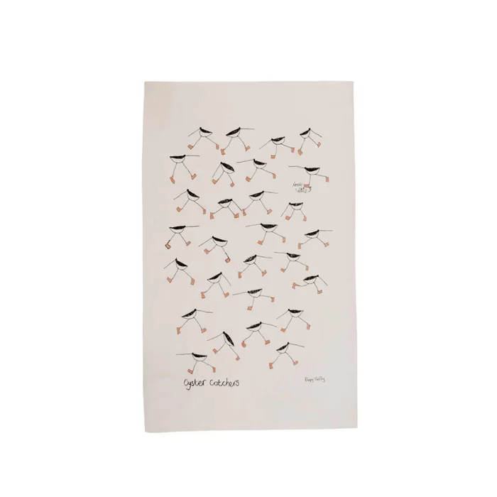 Oyster Catcher Tea Towel