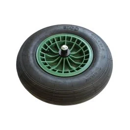 Pneumatic Wheel (Dark) for Fort Rancher TK-100 Wheelbarrow