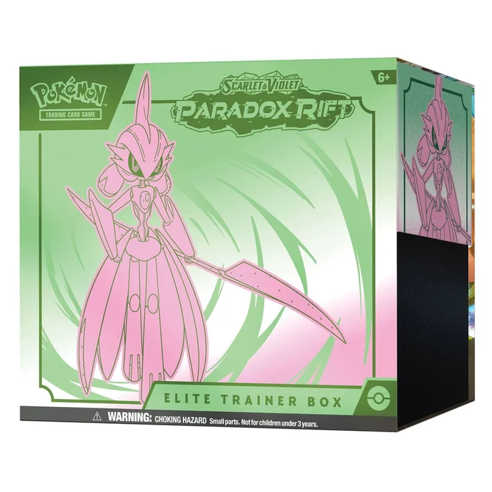 Pokémon TCG S&V Paradox Rift Elite Trainer Box Iron Valiant