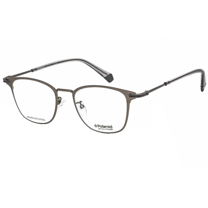 Polaroid Core Men’s Eyeglasses – Matte Ruthenium Metal Frame | PLD D387/G 0R81 00