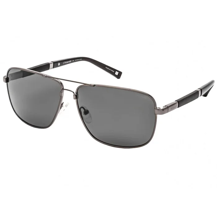 Polaroid Core Men’s Sunglasses – Gray Polarized Lens Aviator | Pld 2001/S 0KJ1 00