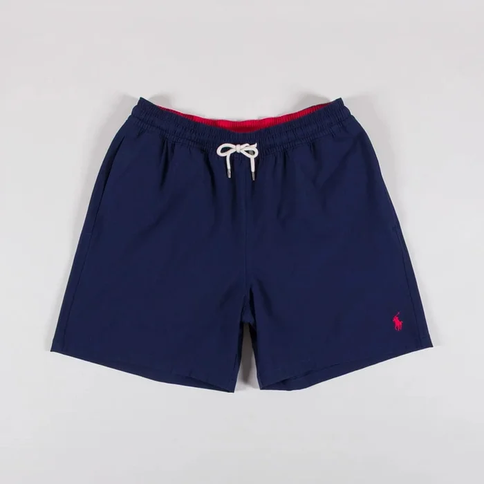 Polo Ralph Lauren Traveller Swimming Trunks Newport In Navy
