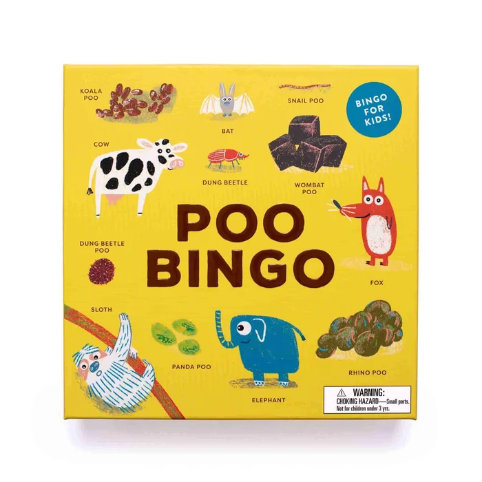 Poo Bingo Board Game
