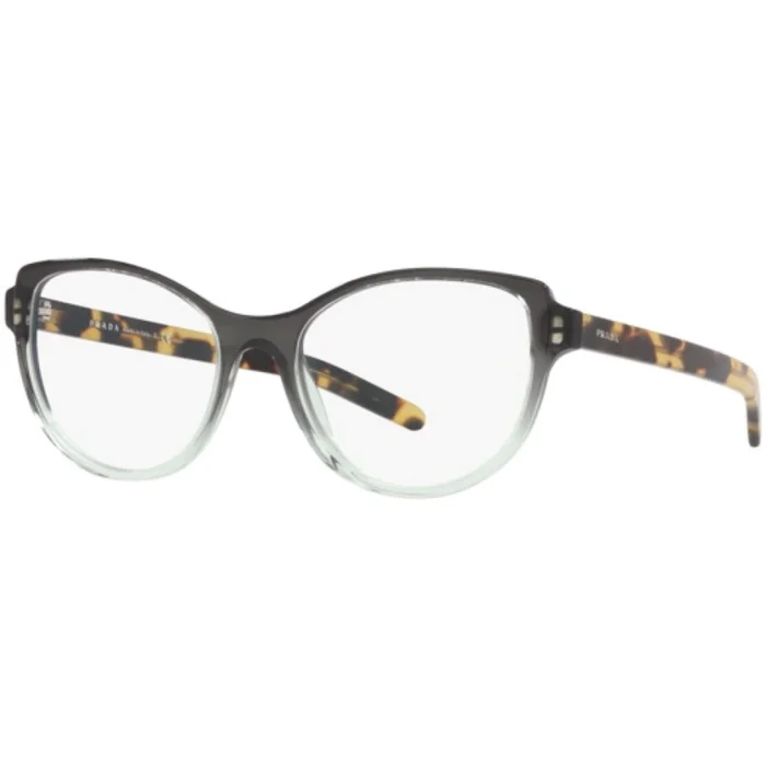 Prada Women’s Eyeglasses – Green Havana Cat Eye Frame | PRADA 0PR 12VV 4761O152