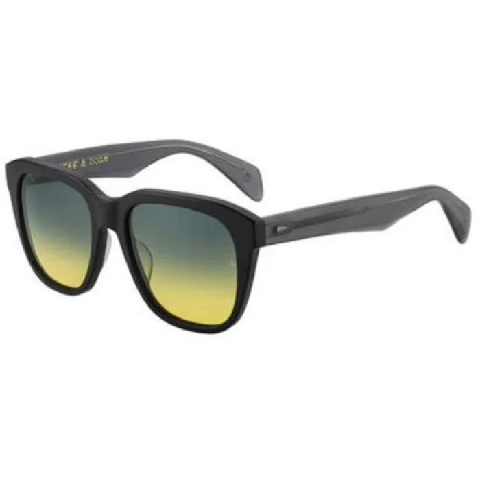 Rag and Bone Men’s Sunglasses – Black/Dark Grey | RAG AND BONE RNB5001/S 0O6W/JE