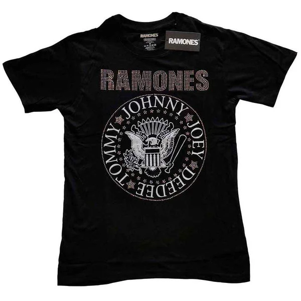 Ramones T Shirt – Presidential Seal Diamante