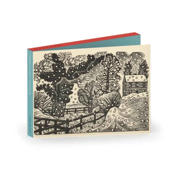 Ravilious December Snow | Pack of 10 Christmas Cards