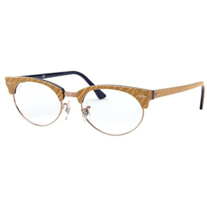 Ray-Ban Unisex Eyeglasses – Beige Cat Eye Full-Rim Frame | RAY BAN 0RX3946V 8051