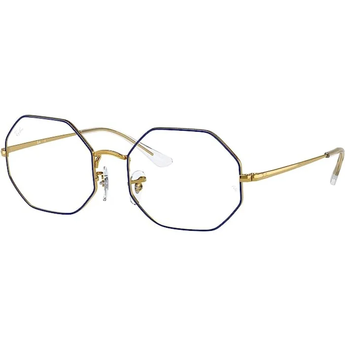 Ray-Ban Unisex Eyeglasses – Octagon Black Geometric Frame | RAY BAN 0RX1972V 2509