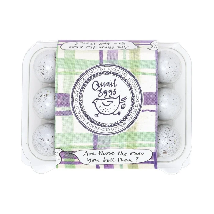 Rococo Chocolates Praline Quail Eggs Crate 145g