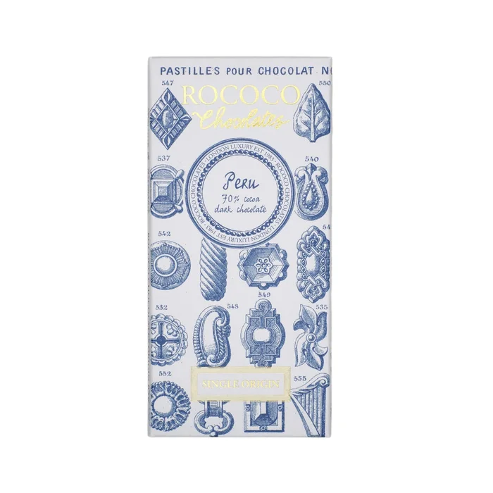 Rococo Single Origin Dark Chocolate Peru 70% 70g