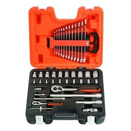 S410 Socket & Spanner Set of 41 Metric 1/4in & 1/2in Drive by Bahco – S410
