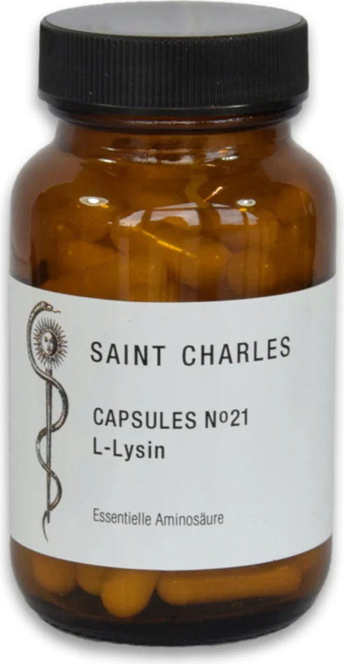 SAINT CHARLES N ° 21 – L-Lysine, 60 Capsules