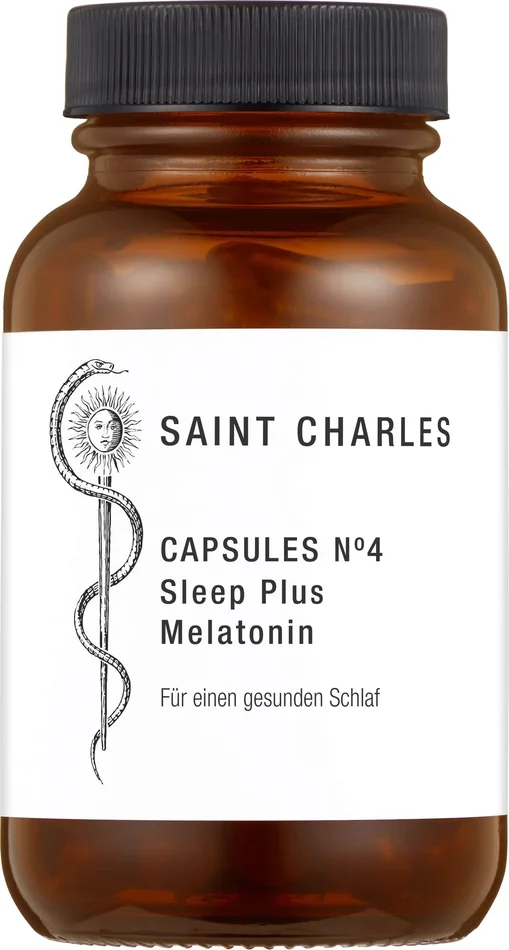 SAINT CHARLES N°4 – Sleep Well Plus Melatonin, 60 Capsules
