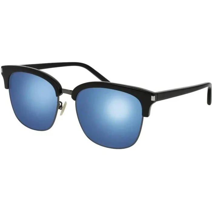 Saint Laurent Men’s Sunglasses – Blue Mirror Lens Frame | SAINT LAURENT SL108K 3
