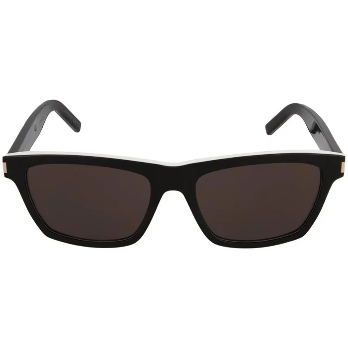 Saint Laurent Men’s Sunglasses – Grey Lens Black/White Frame| SAINT LAURENT SL274 4