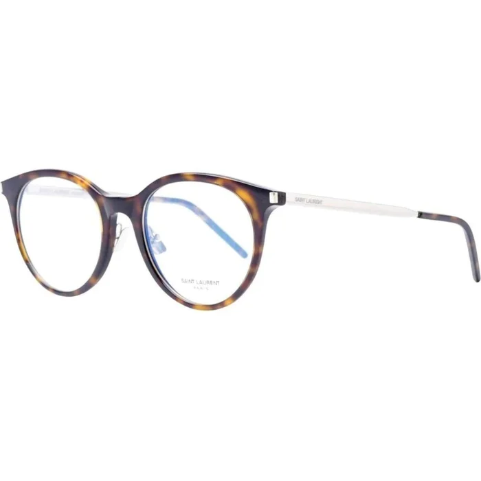 Saint Laurent Unisex Eyeglasses – Havana Round Full-Rim Frame | SAINT LAURENT SL268 3