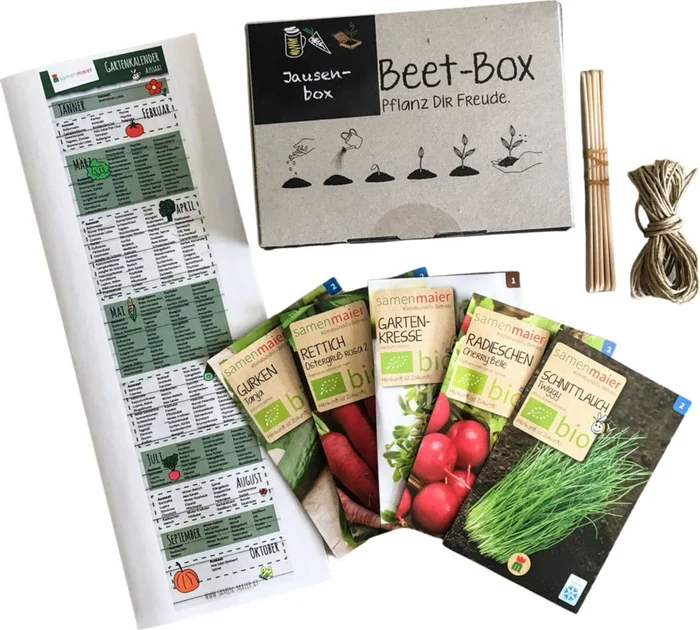 Samen Maier Organic Seed Box “Snack-Box”