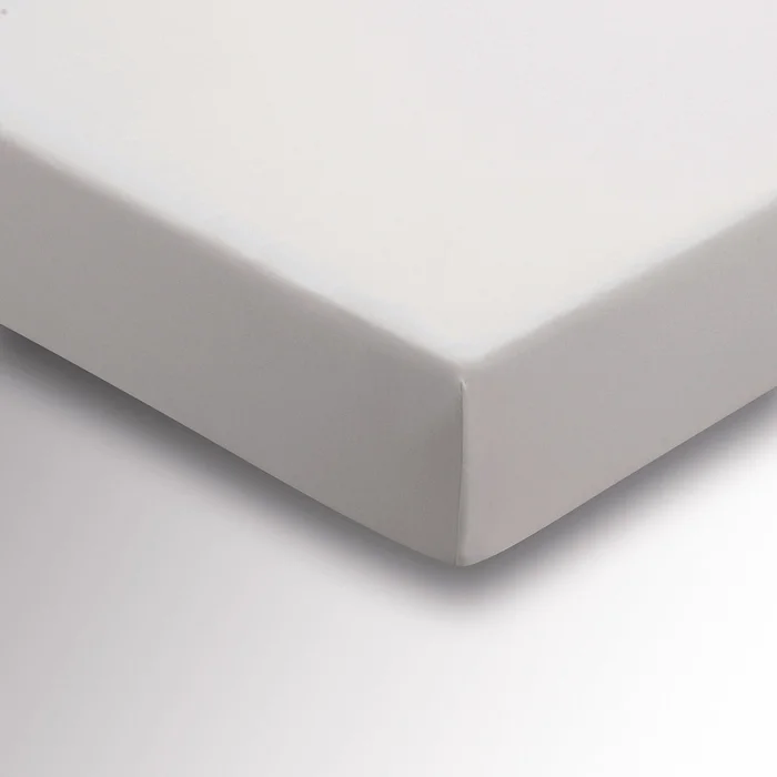 Sanderson 220 Thread Count Plain Dye Fitted Sheet Cream