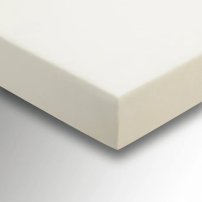 Sanderson 220 Thread Count Plain Dye Fitted Sheet Ivory