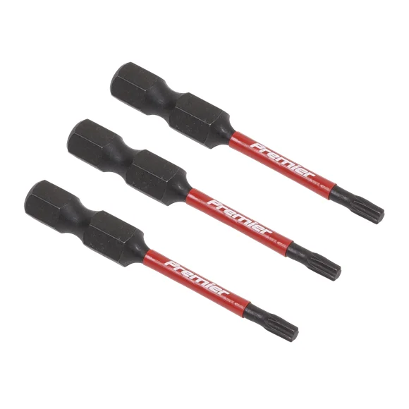 Sealey Premier TRX-Star* T20 Impact Power Tool Bits 50mm – 3pc AK8242