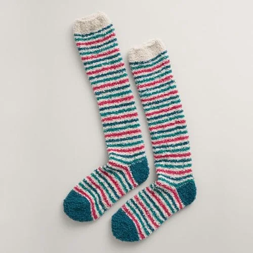 Seasalt Fluffies Socks Long Hew Seaway Mix