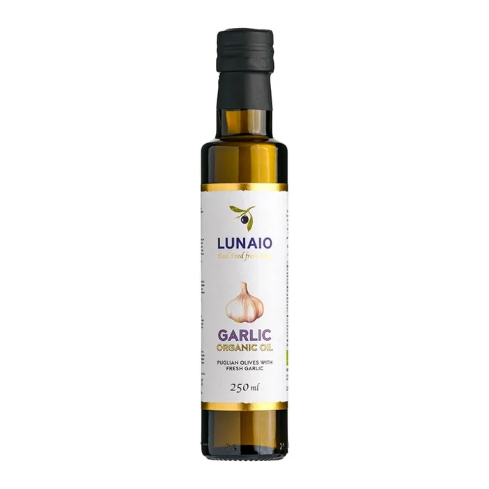 SEGGIANO Lunaio Organic Extra Virgin Garlic Oil, 250ml