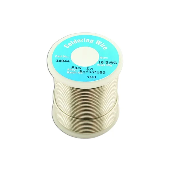 Solder Wire – 16 SWG 1.6mm – 0.5kg Reel