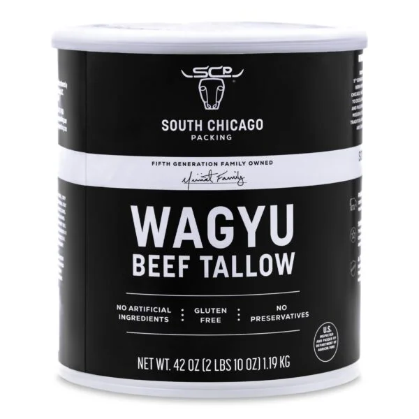 South Chicago Packing Wagyu Beef Tallow, 42 Ounces, Paleo-friendly, Keto-friendly, Pure Wagyu