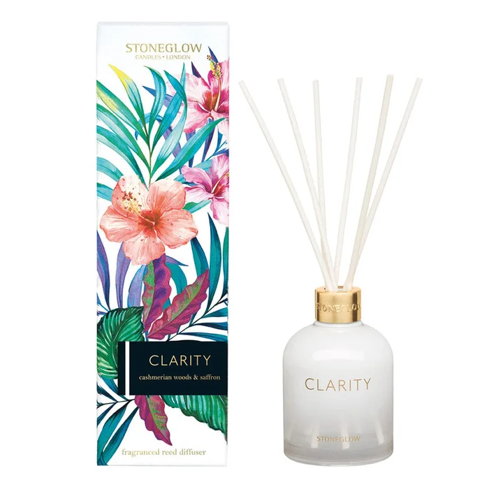 Stoneglow Infuison – Clarity – Cashmerian Woods & Saffron – Reed Diffuser 150ml