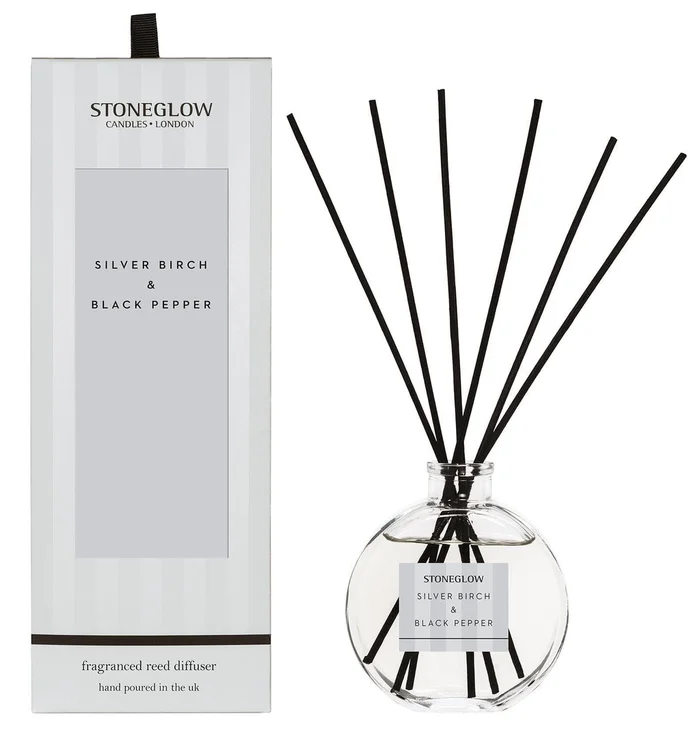 Stoneglow Modern Classics Silver Birchreed Diffuser