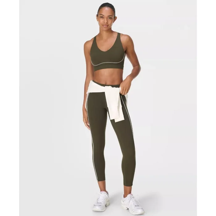 Sweaty Betty Power Pulse Bra In Norigreen White