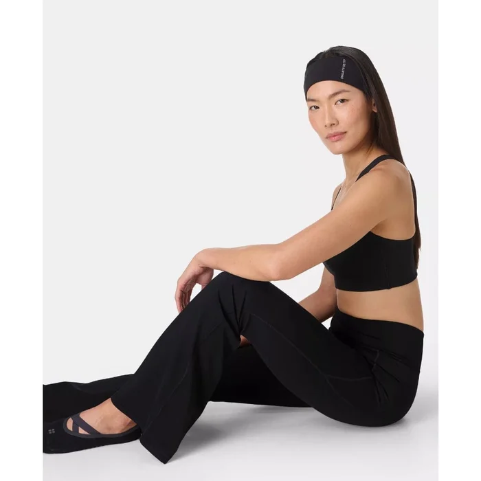 Sweaty Betty Ultimate Studio Flare Trousers In Black