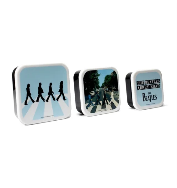 The Beatles Lunch Box – Snack Boxes Set of 3 – (Abbey Road)