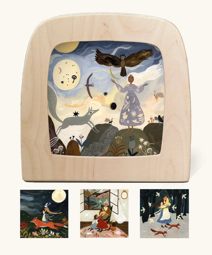 Toverlux Magic Lamp Silhouette – Artwork By Tijana Draws