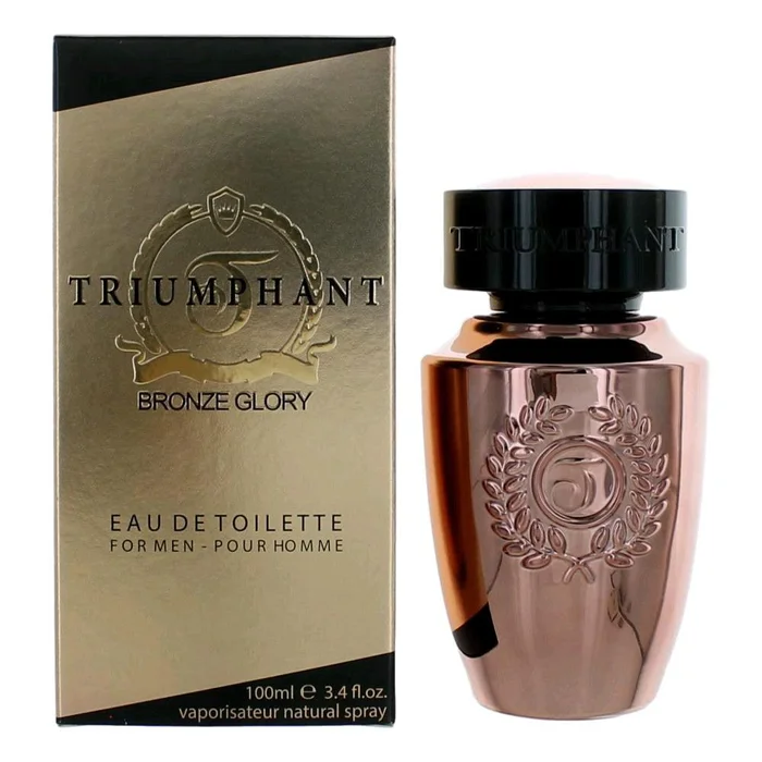 Triumphant Bronze Glory by Triumphant, 3.4 oz Eau De Toilette Spray for Men