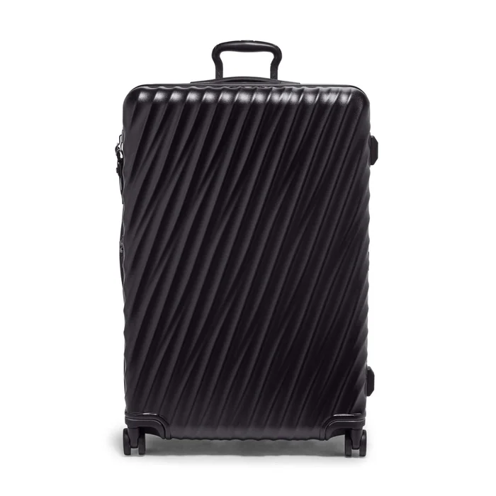 TUMI 19 Degree Extended Trip Checked Luggage XL In Black