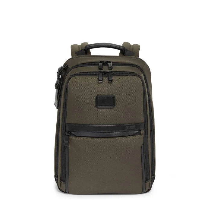 Tumi Alpha 3 Slim Backpack in Olive