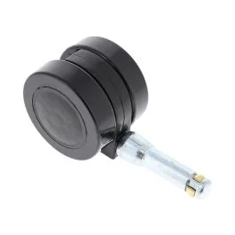 Twin Castor Runner Wheel 50mm Long Shaft for Numatic Henry Vacuums – 204111