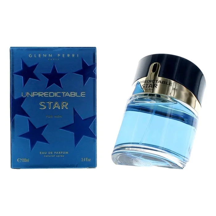 Unpredictable Star by Glenn Perri, 3.4 oz Eau De Toilette Spray for Men
